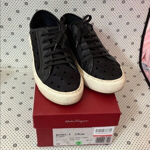 Salvatore Ferragamo Black Women's Shoes